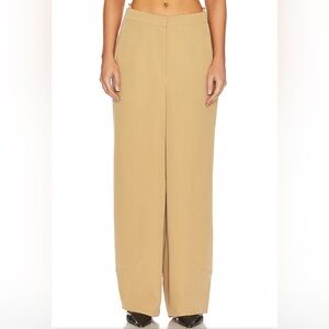 New NWOT Alexis Kalel Pant in Camel trousers wide leg revolve khaki slacks
